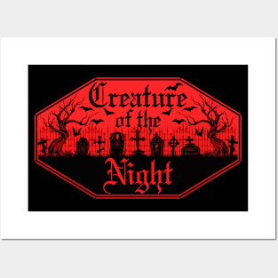 Creature of the Night Posters and Art